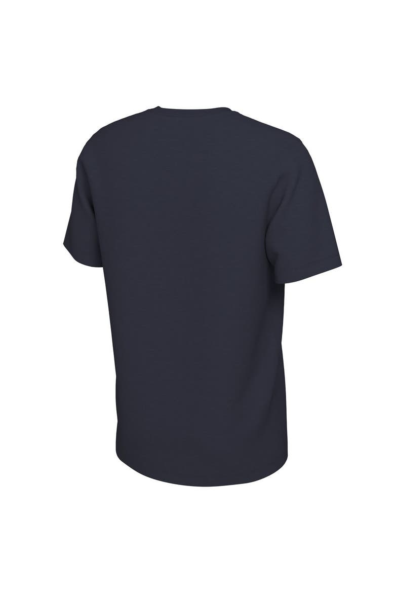 Men's Jordan Brand Navy Michigan Wolverines College Football Playoff 2024 Rose Bowl Champions Locker Room T-Shirt, Alternate, color, Navy