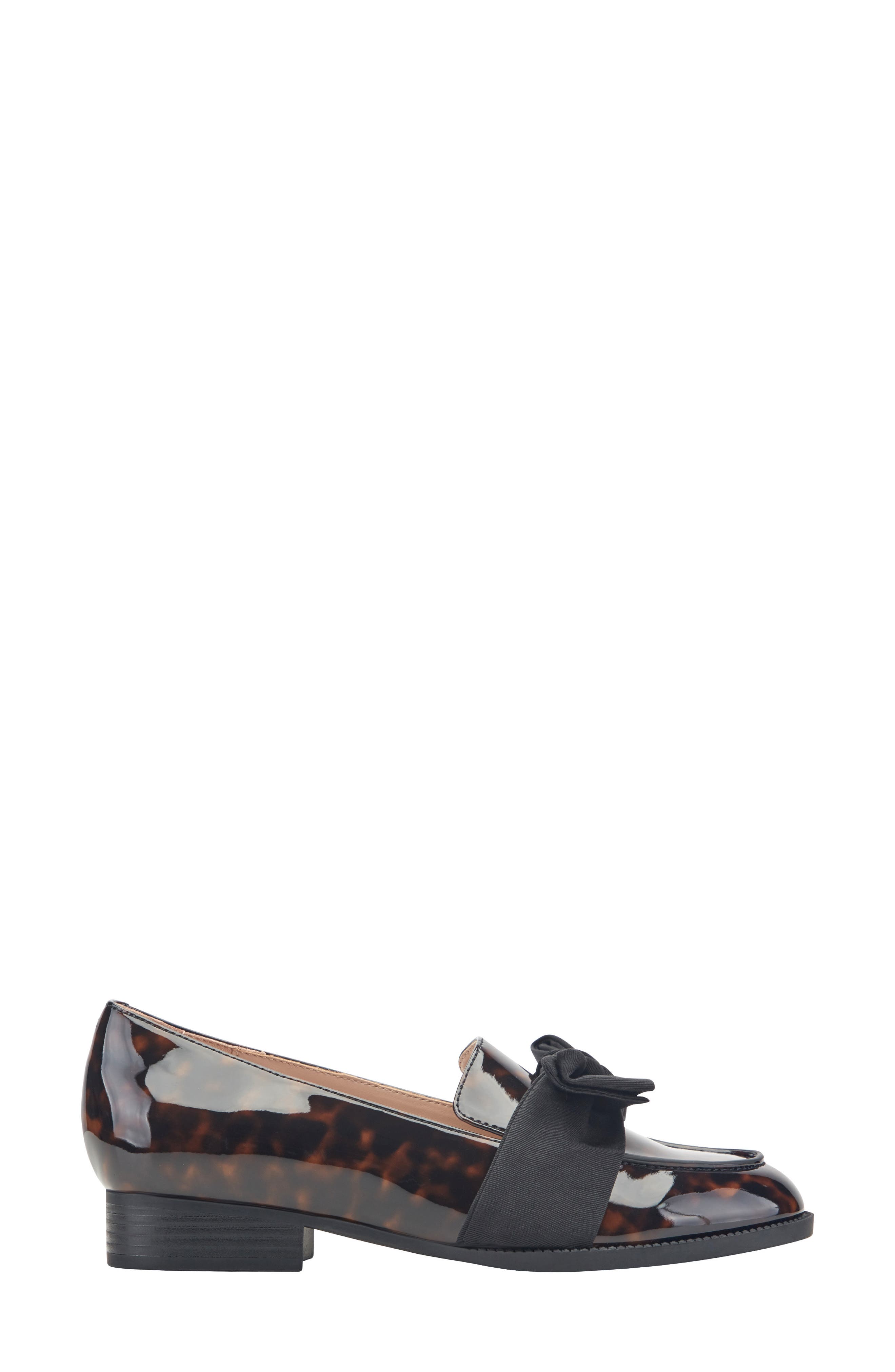 Oidnil Bow Loafer, Alternate, color, TORTOISE