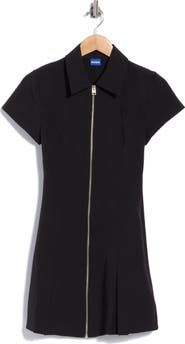 BOSS Kahuma Front Zip Minidress