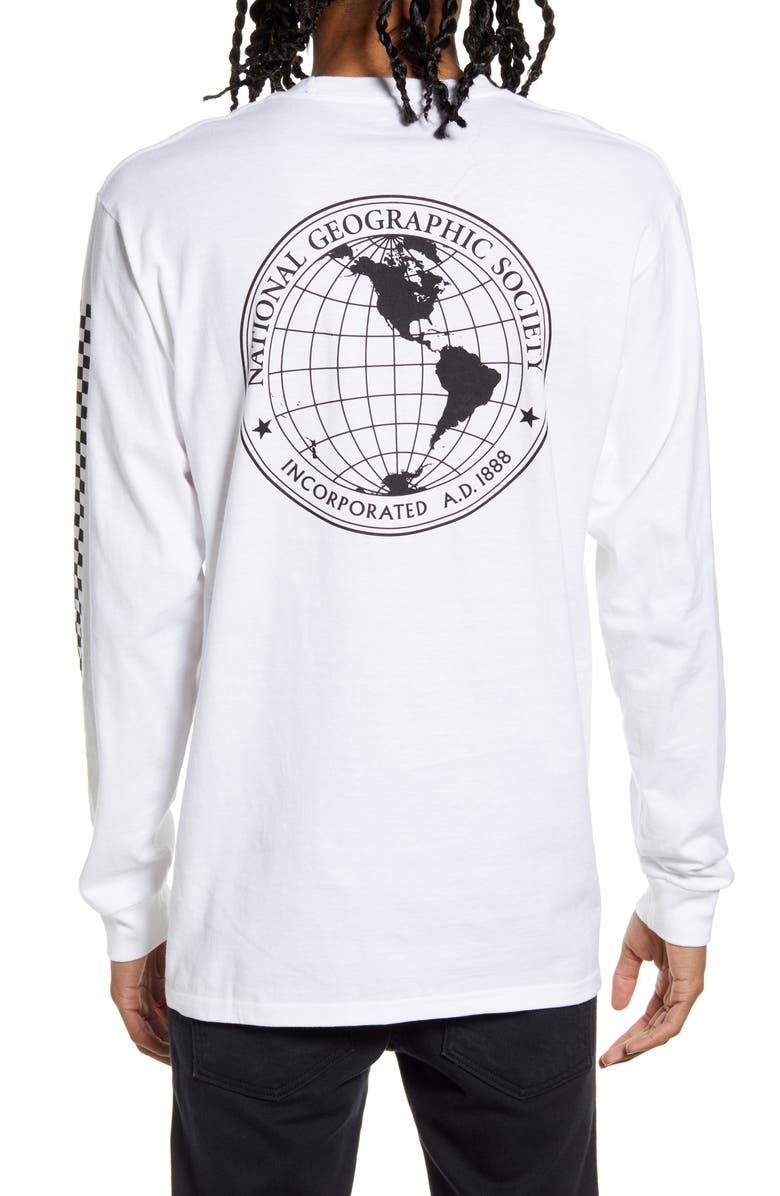 Vans x National Geographic Globe T-Shirt, Alternate, color, 