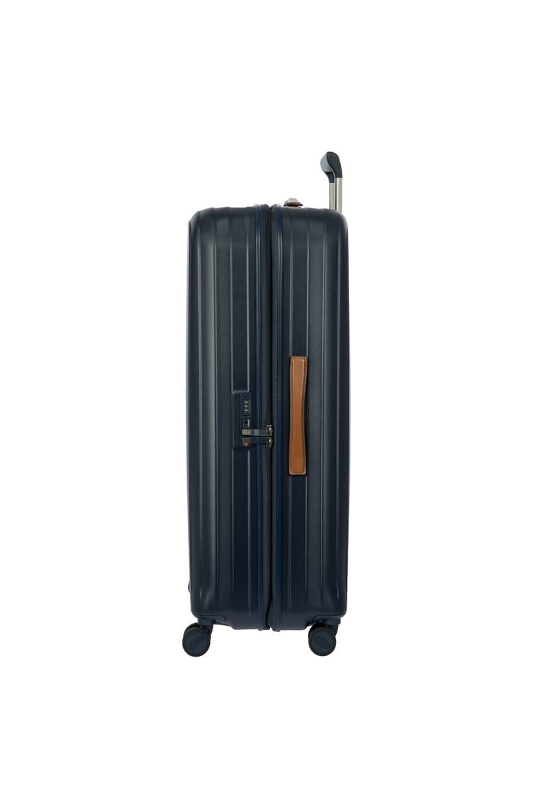 Taormina Hardside Expandable 32" X-Large Checked Spinner Luggage, Alternate, color, Blue