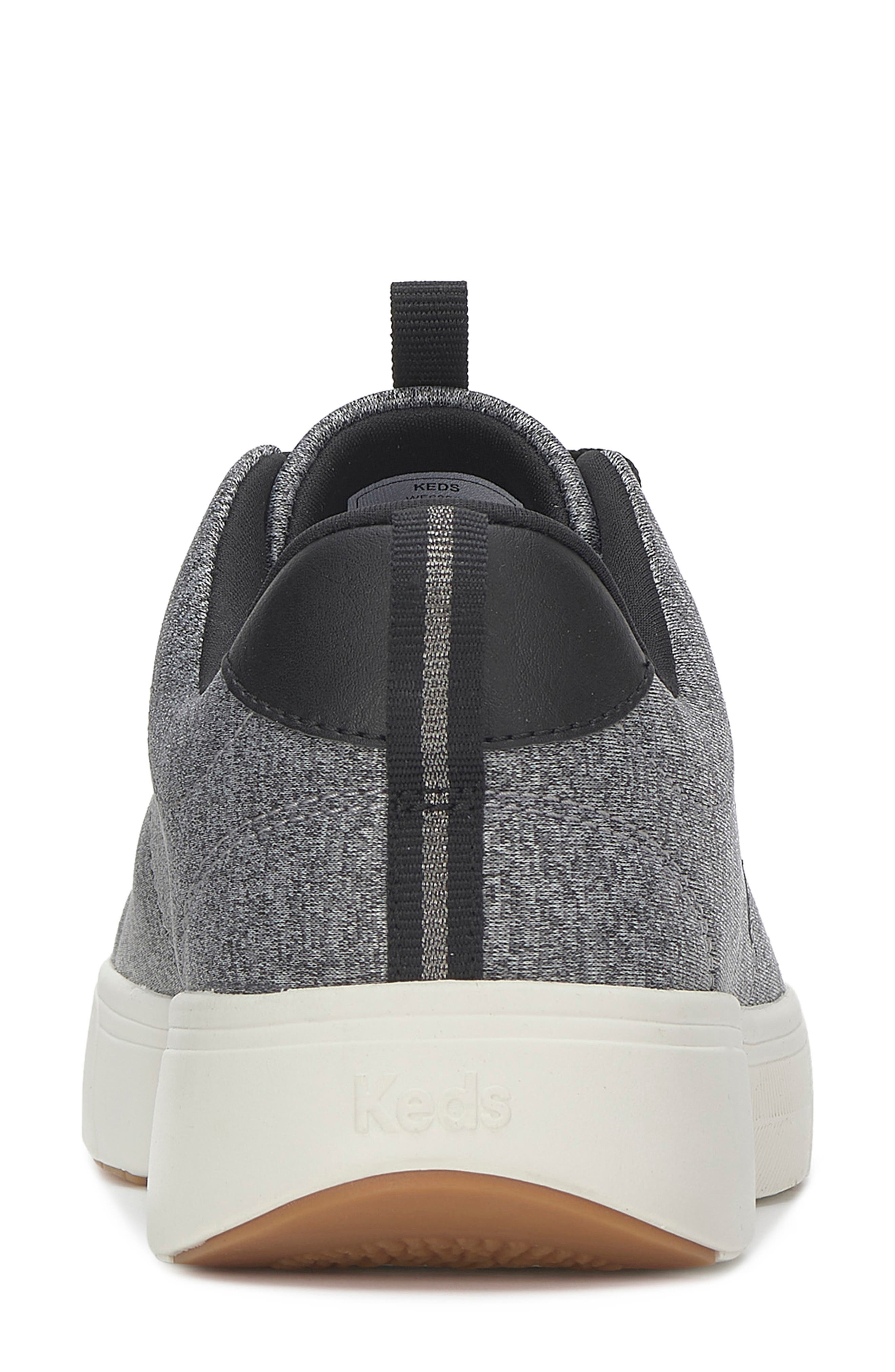 Keds<sup>®</sup> BlissWalk Jersey Sneaker, Alternate, color, Black/ White Heather