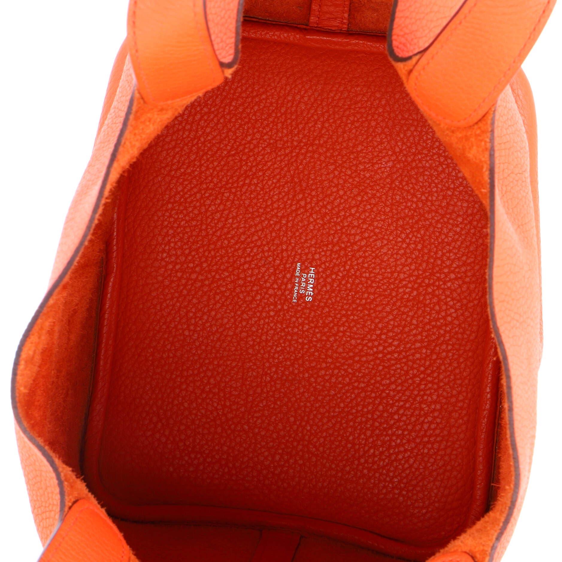 Picotin Lock Bag Clemence MM, Alternate, color, Orange