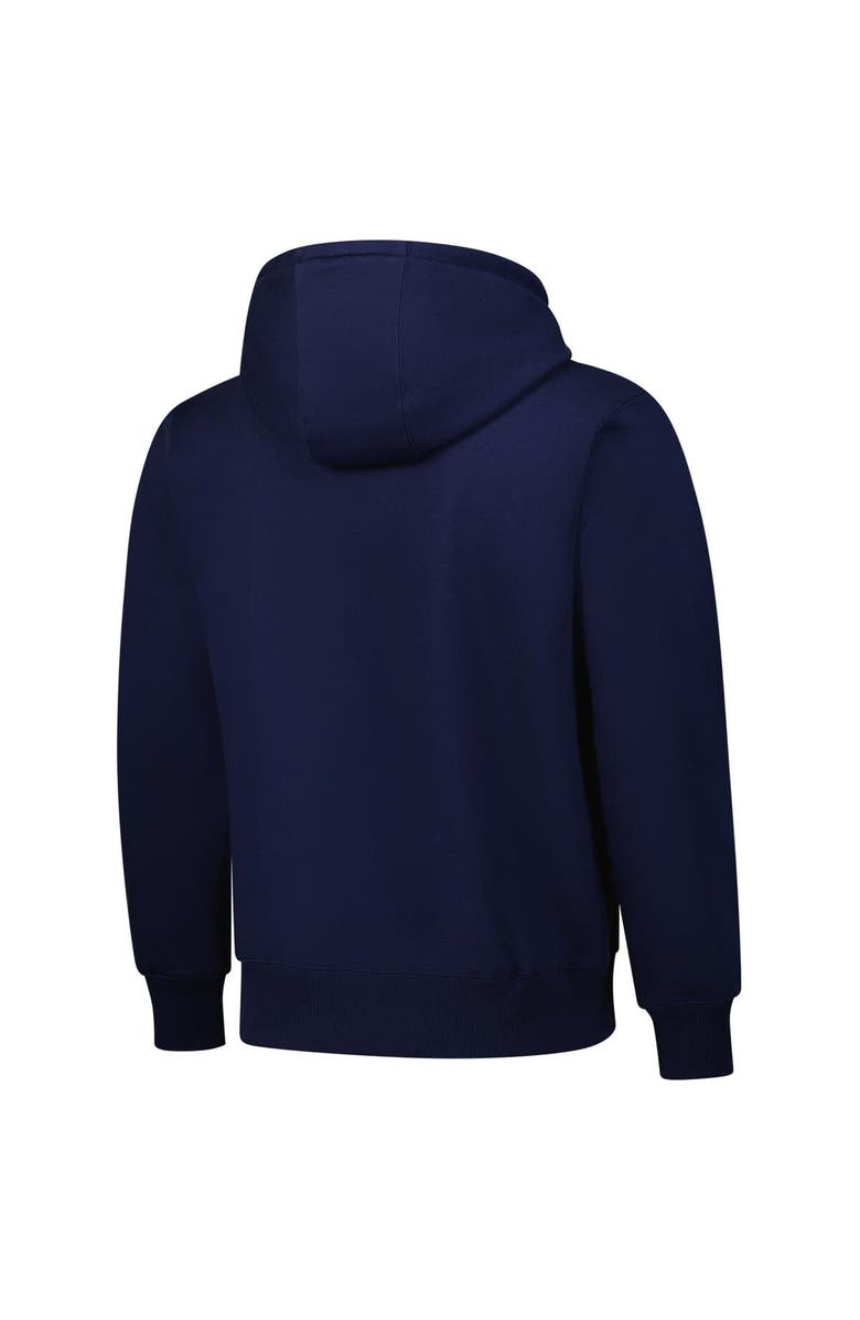 DUNBROOKE Unisex Dunbrooke  Navy Dallas Cowboys Defender Quarter-Zip Hoodie, Alternate, color, Navy
