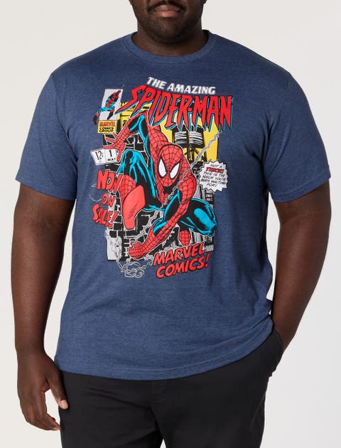 Big & Tall Spider-Man Graphic Tee