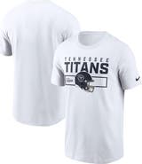 Nike Men's Nike White Tennessee Titans Primetime Helmet Essential T-Shirt