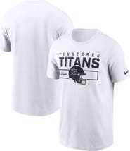 Nike Men's Nike White Tennessee Titans Primetime Helmet Essential T-Shirt