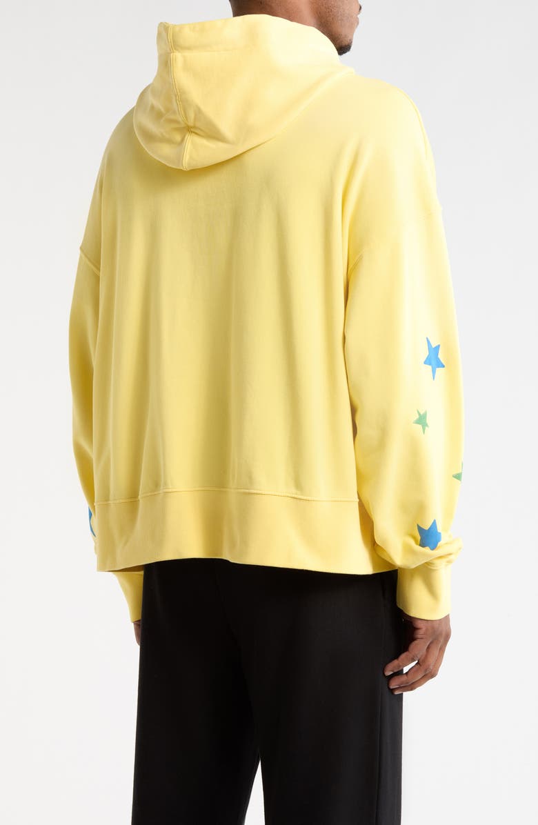 Palm Angels Paradise Hoodie, Alternate, color, Yellow