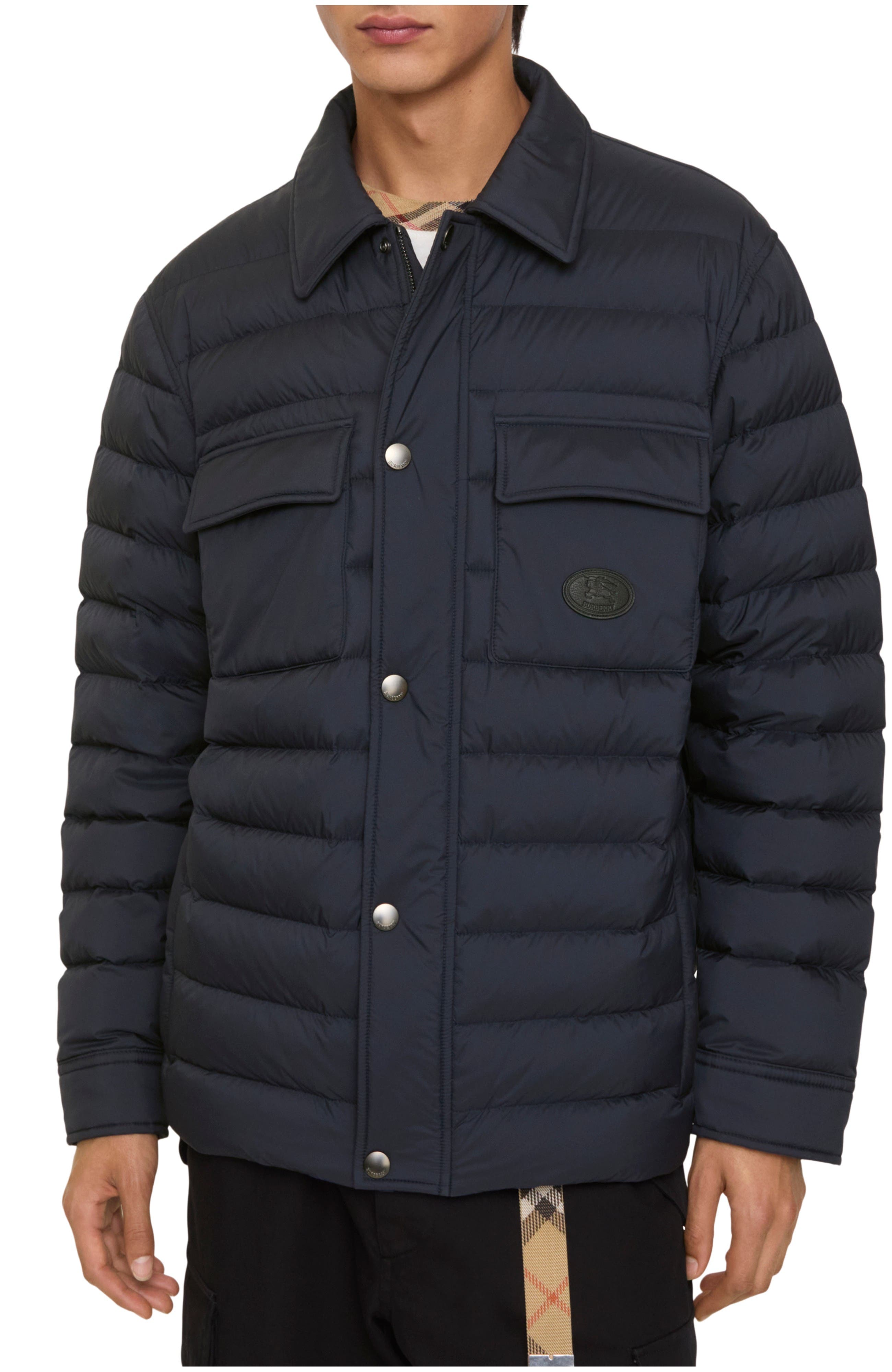 Nylon Padded Overshirt
