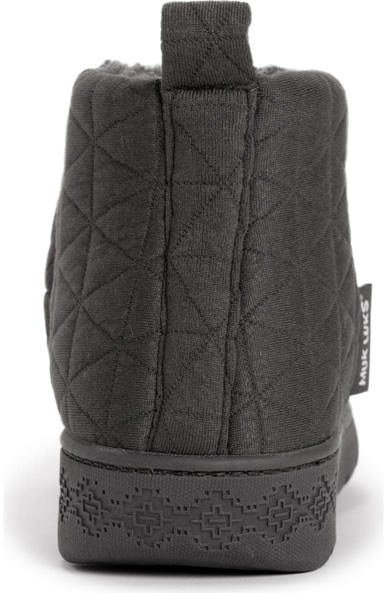 MUK LUKS Avery Beth Faux Fur Slipper Bootie, Alternate, color,