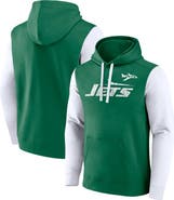 FANATICS Men's Fanatics Kelly Green New York Jets Fleece Pullover Hoodie