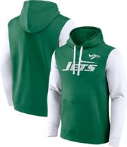 FANATICS Men's Fanatics Kelly Green New York Jets Fleece Pullover Hoodie