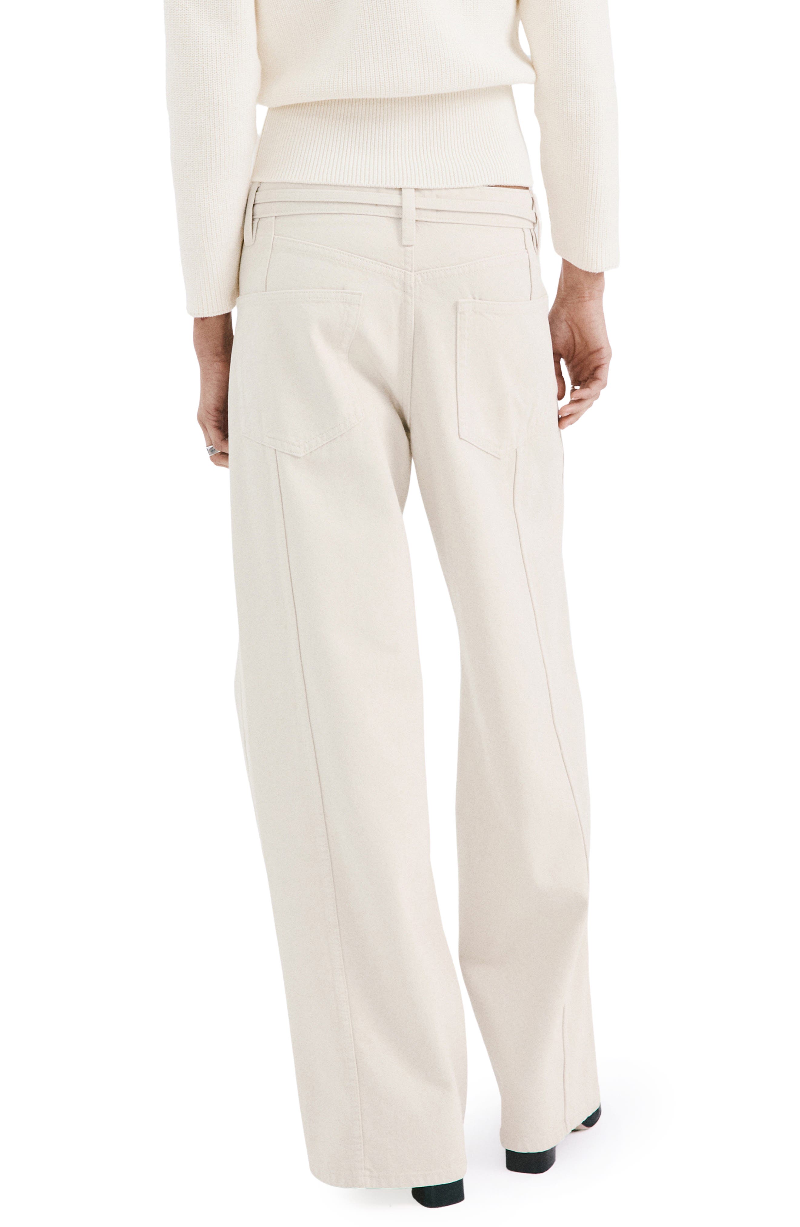 Belted Wide Leg Jeans - image 4