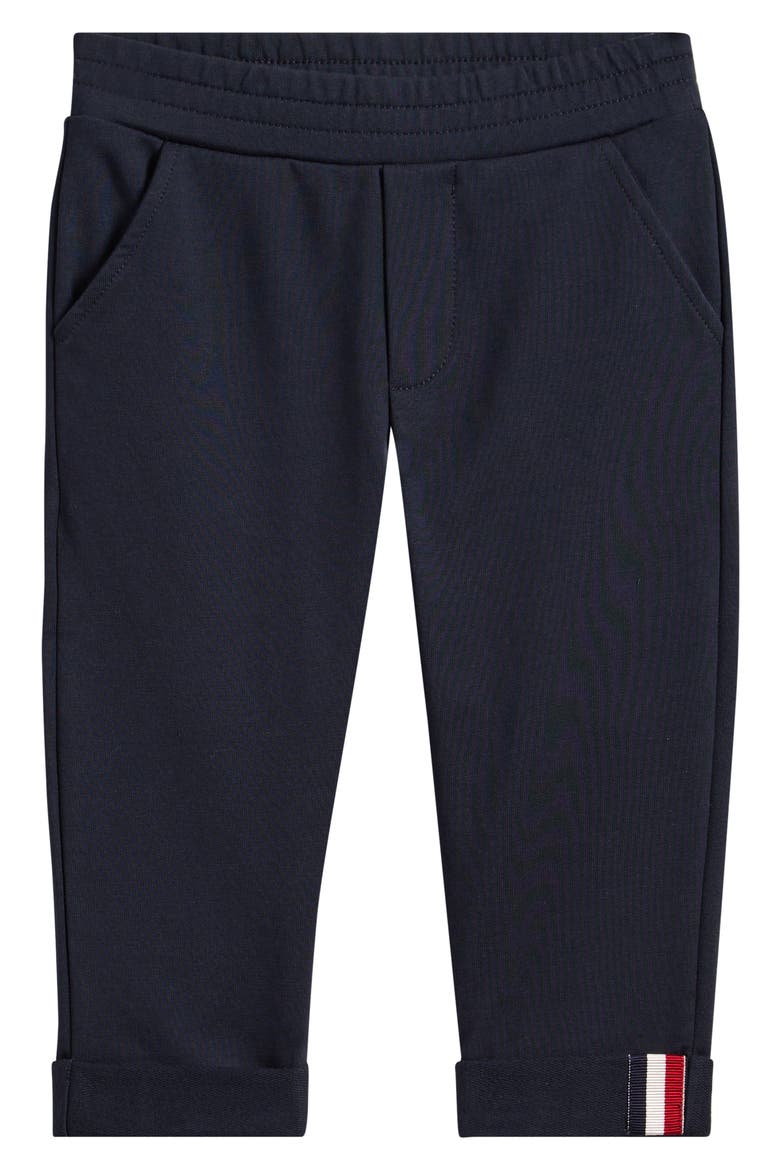 Kids' Cotton Stretch Fleece Sweatpants, Main, color, NAVY