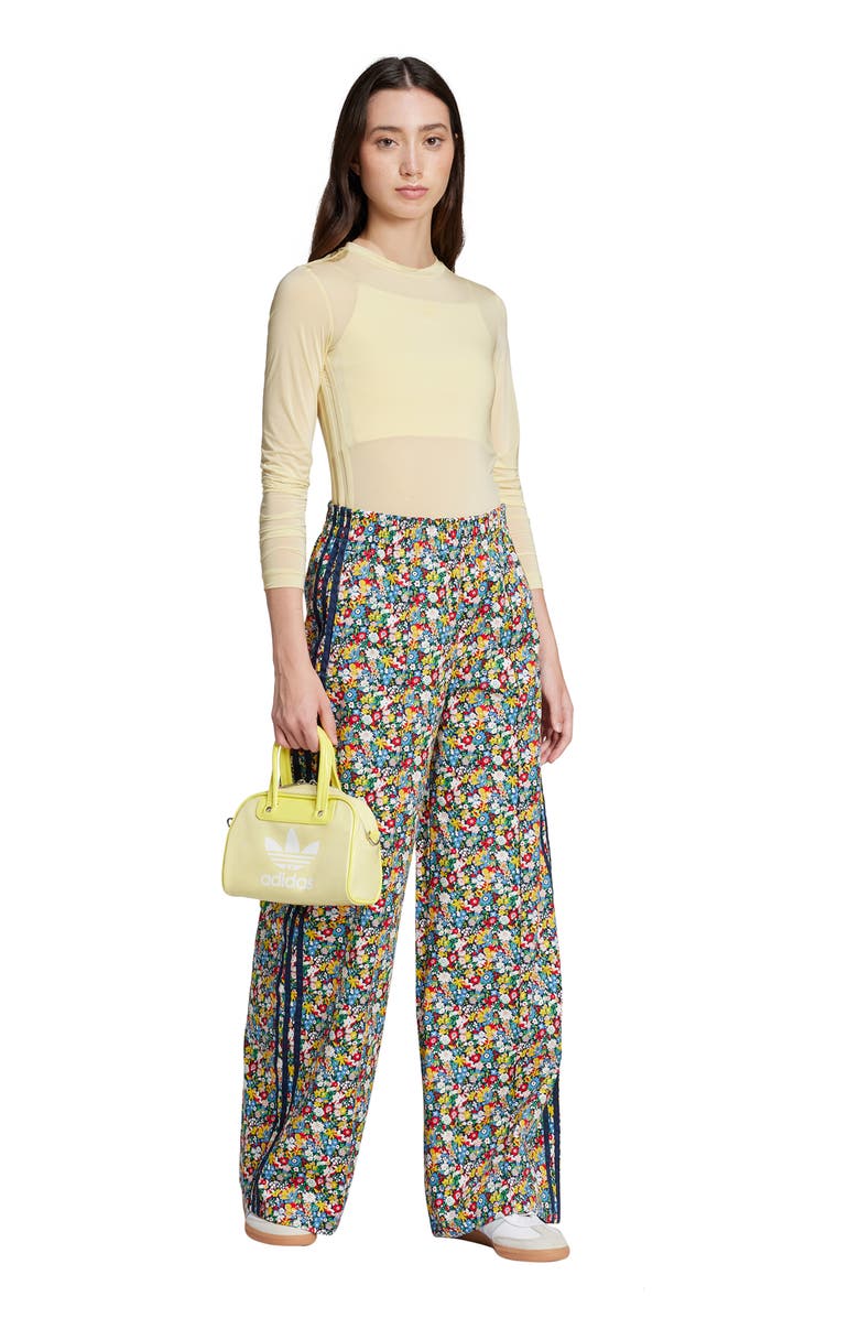 adidas Originals x Liberty London Wide Leg Track Pants, Alternate, color, 