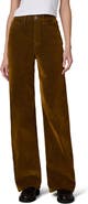 Joe's The Mia High Waist Wide Leg Flocked Pants