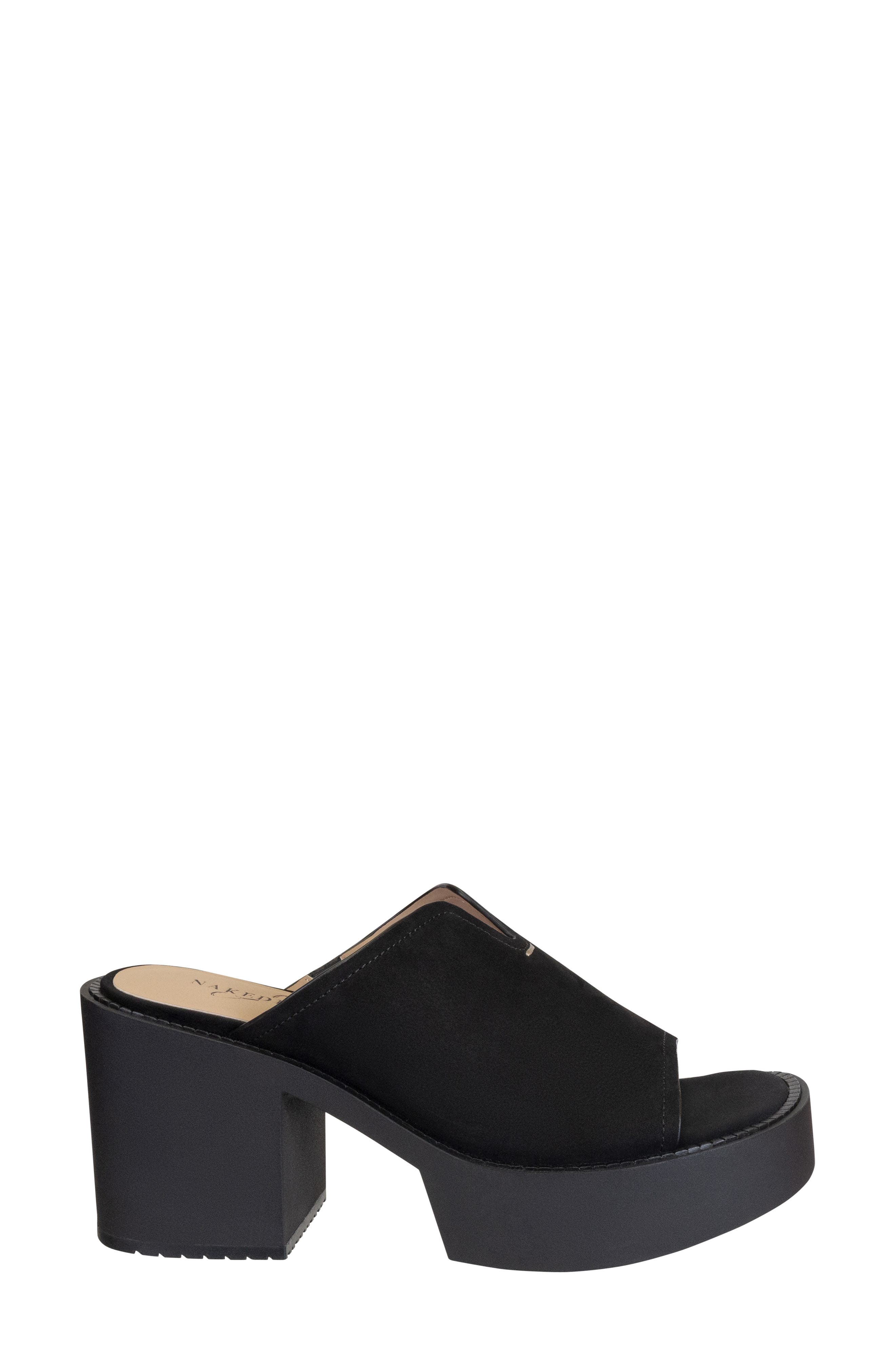 Naked Feet Freja Block Heel Mule, Alternate, color, 