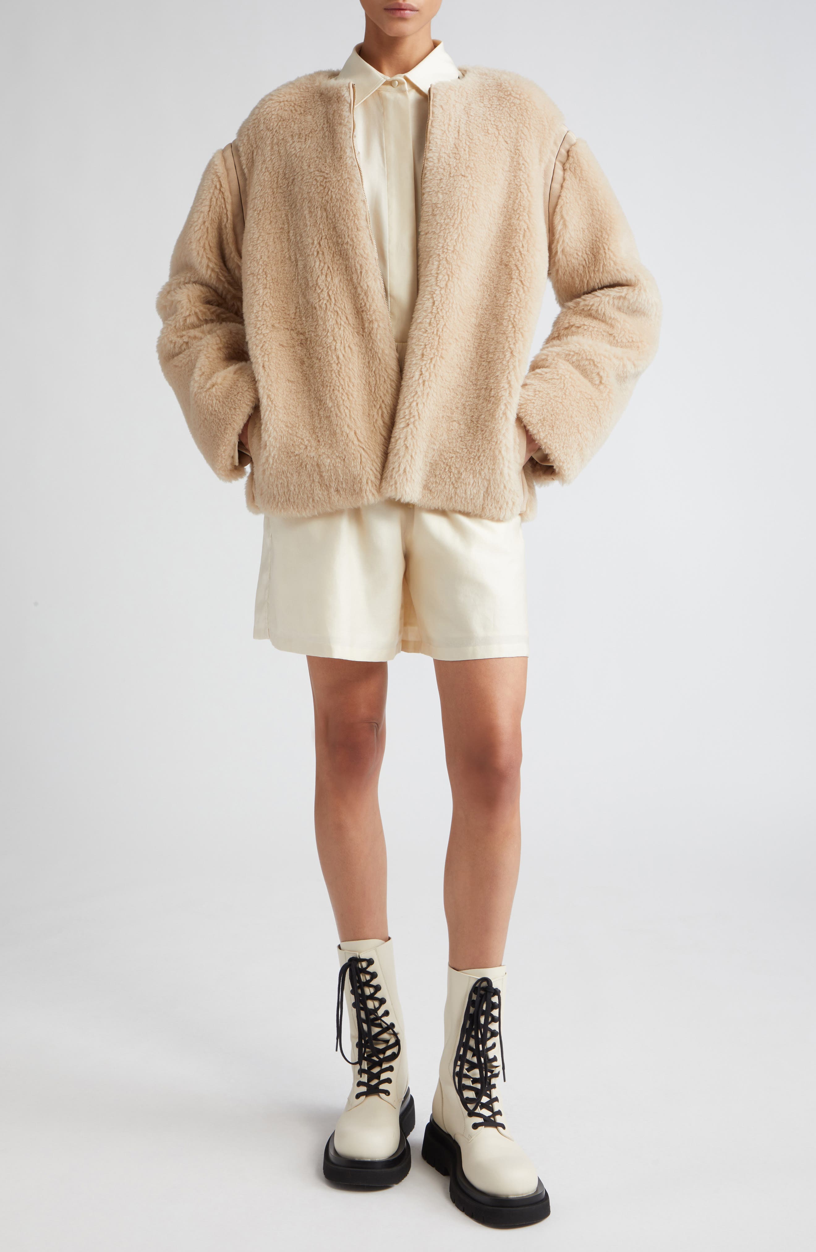 Piadena Cotton Sateen Shorts - image 2