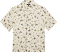 Reiss Fade Floral Camp Shirt