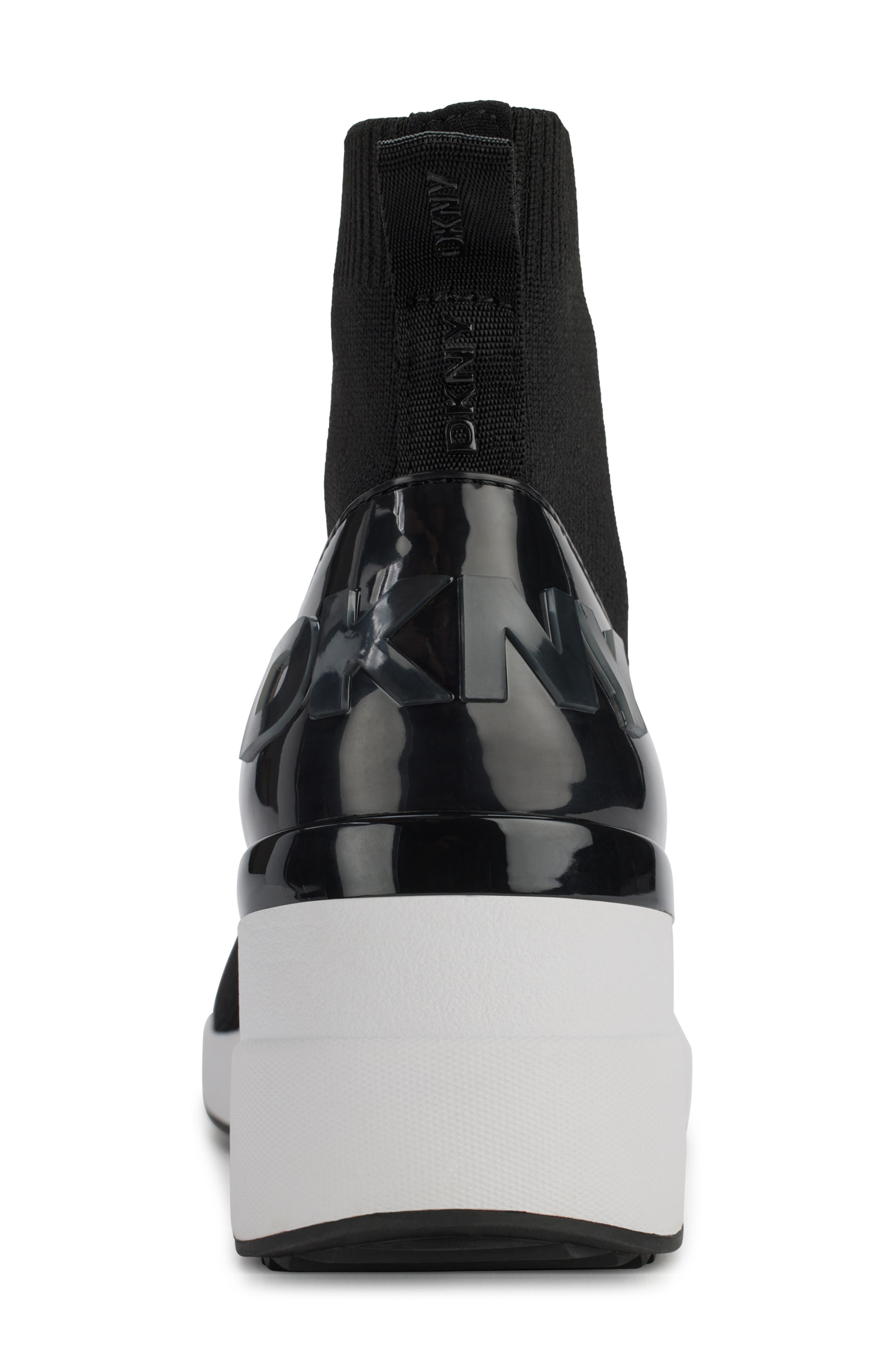 DKNY Permila Wedge Bootie, Alternate, color, Black - Black