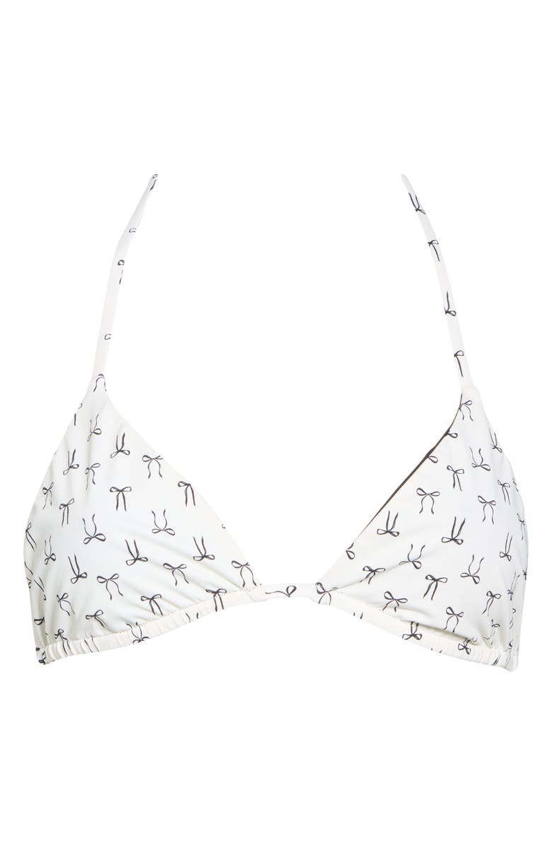 Dippin Daisys Palm Top Reversible Triangle Bikini Top, Alternate, color,