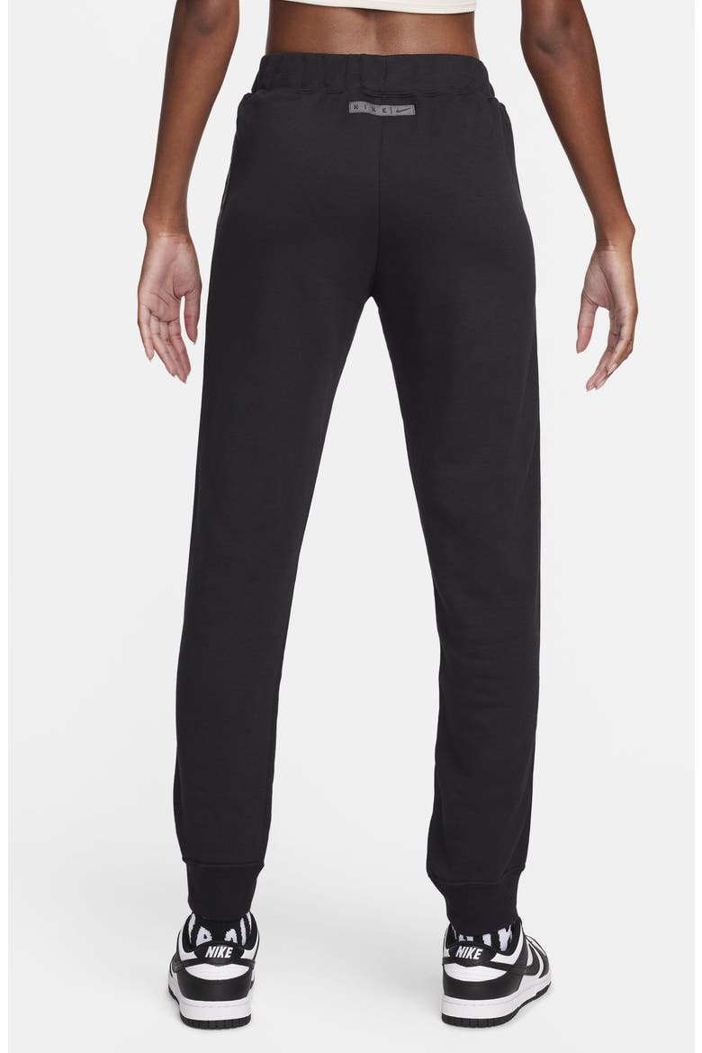 Essential Fleece Joggers, Alternate, color, BLACK/ ANTHRACITE
