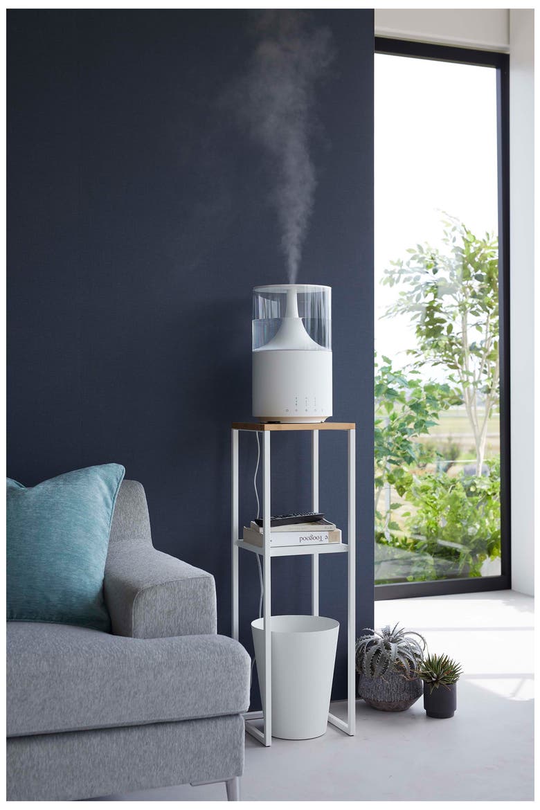 Two-Tier Display Shelf, Alternate, color, WHITE