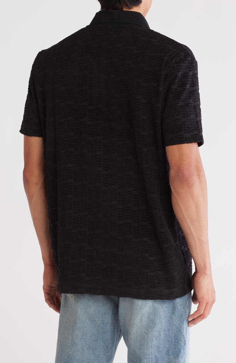 PURPLE BRAND Terry Towel Polo, Alternate, color, 