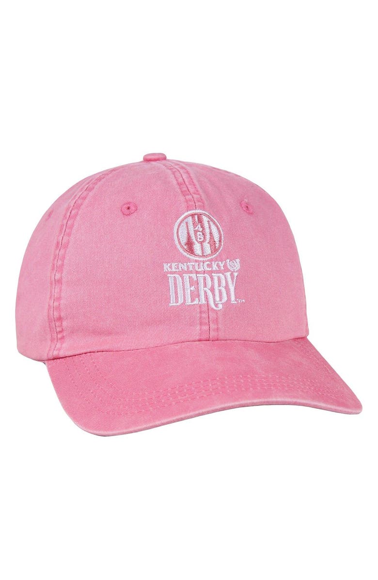 AHEAD Women's Ahead Pink Kentucky Derby 148 Carmel Adjustable Hat, Main, color,