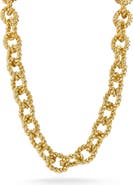SPHERA MILANO Twisted Link Chain Necklace