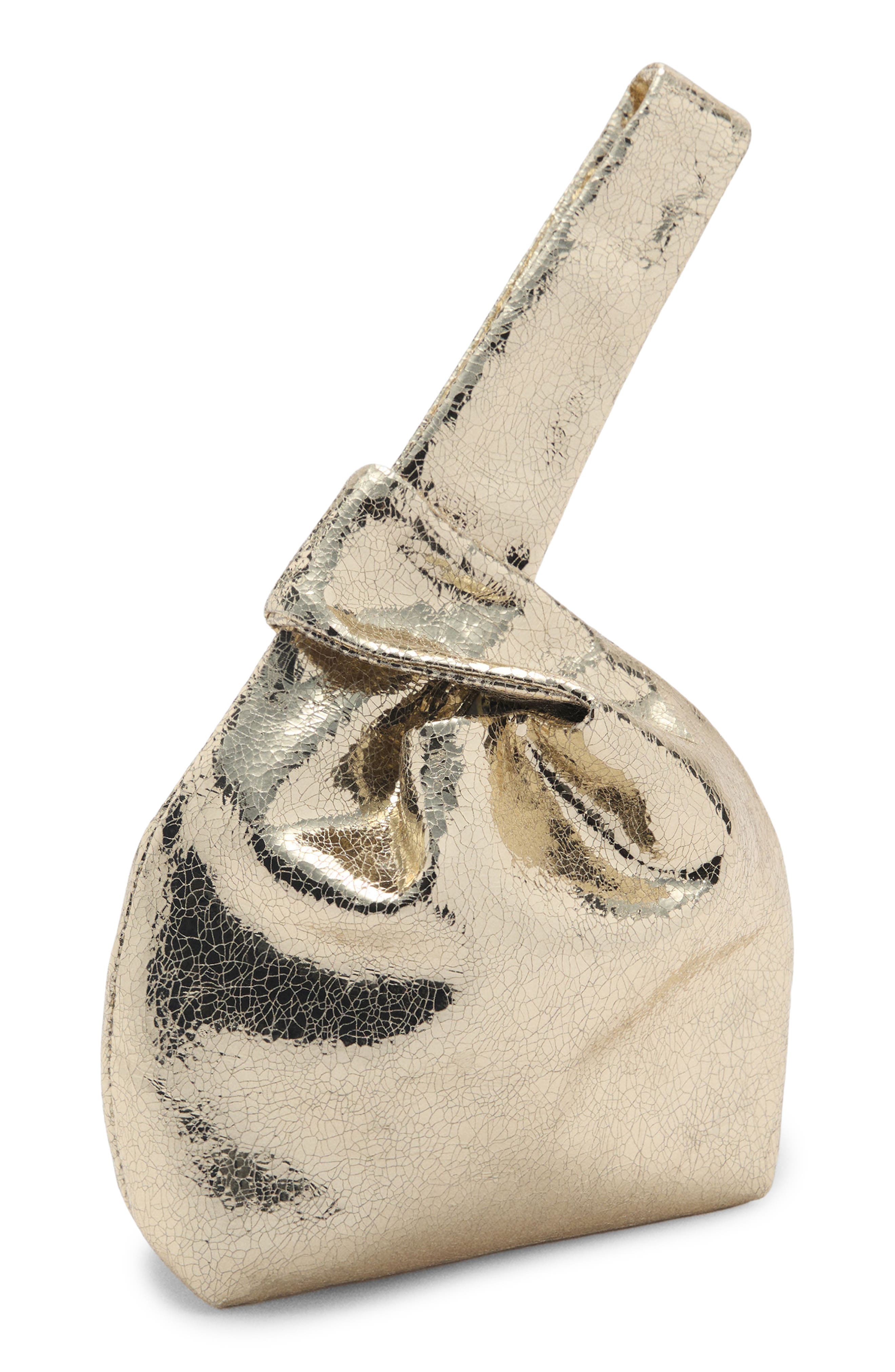 MANGO Crackled Metallic Handbag (Women) | Nordstromrack