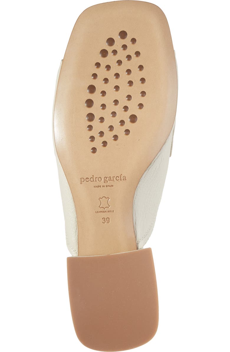 Pedro Garcia Enna Slide Sandal, Alternate, color, Ivory Petitgrain Oak