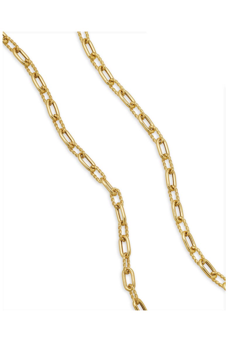 DY Madison® 18K Yellow Gold Chain Necklace, 3mm, Alternate, color, GOLD