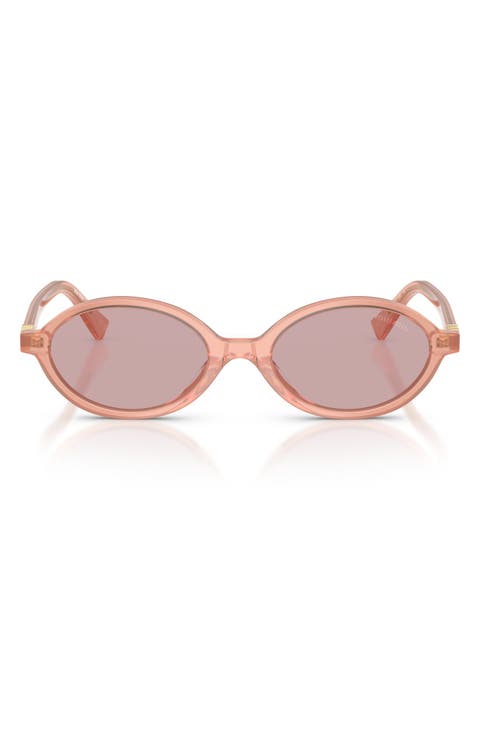 50mm Oval Sunglasses