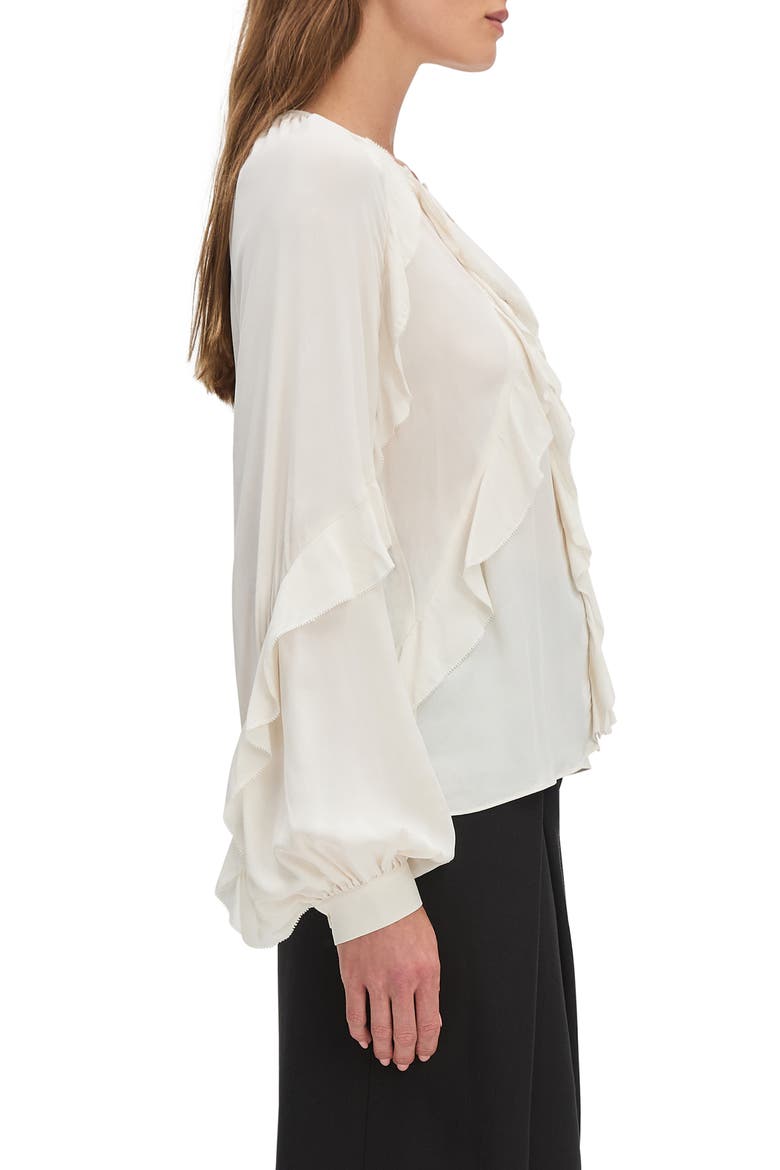 The Because of You Ruffle Top, Alternate, color, IVORY