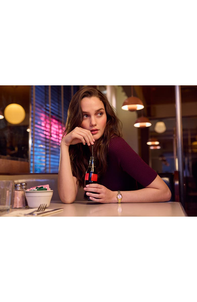 BULOVA Surveyor Automatic Bracelet Watch, 22.7mm, Alternate, color, Gold-Tone