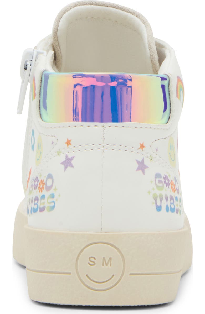 Steve Madden Kids' Doodle Sneaker, Alternate, color, White