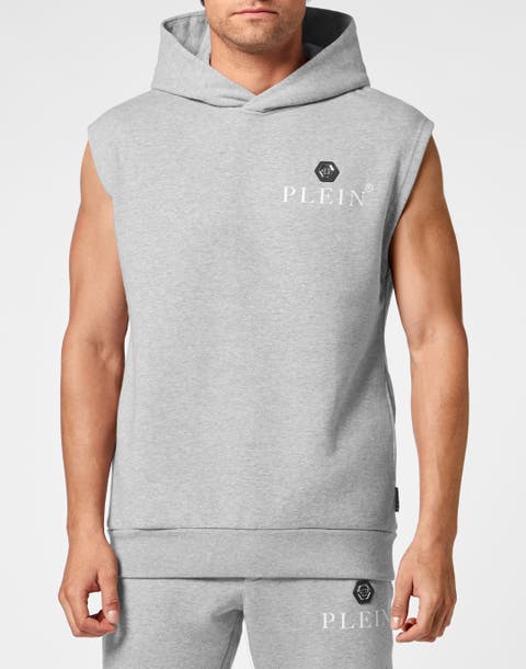 Hoodie Sleeveless Basic Men