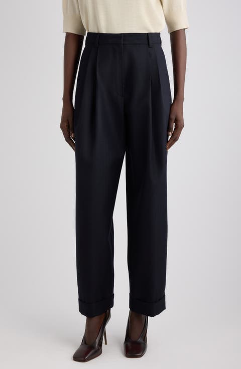 Partan Worsted Wool Trousers