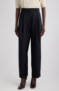 Dries Van Noten Partan Worsted Wool Trousers