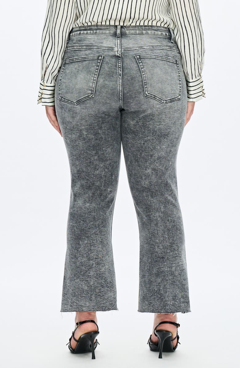 Bayeas High Waist Ankle Slim Straight Leg Jeans, Alternate, color, Granite