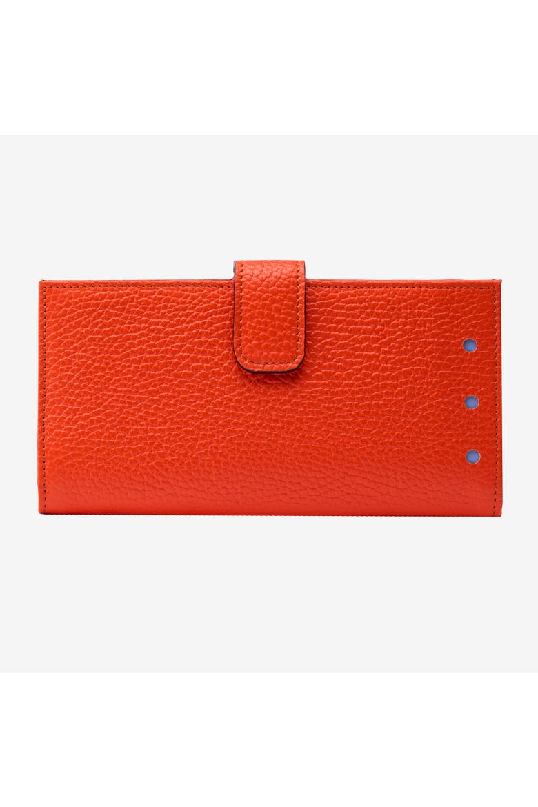 Ascot Long Slim Wallet, Alternate, color, Orange