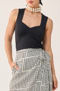 Reistor Sweetheart Neck Top
