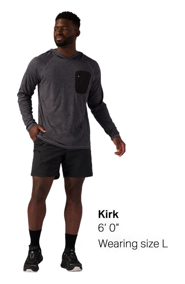 Backcountry Destination Pullover Hoodie - Men's, Alternate, color, Turbulence/Black