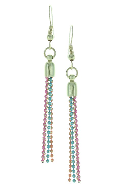 Color Spectrum Dangle Earrings