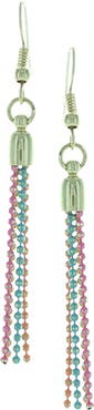OLIVIA WELLES Color Spectrum Dangle Earrings