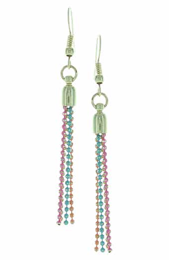 Color Spectrum Dangle Earrings