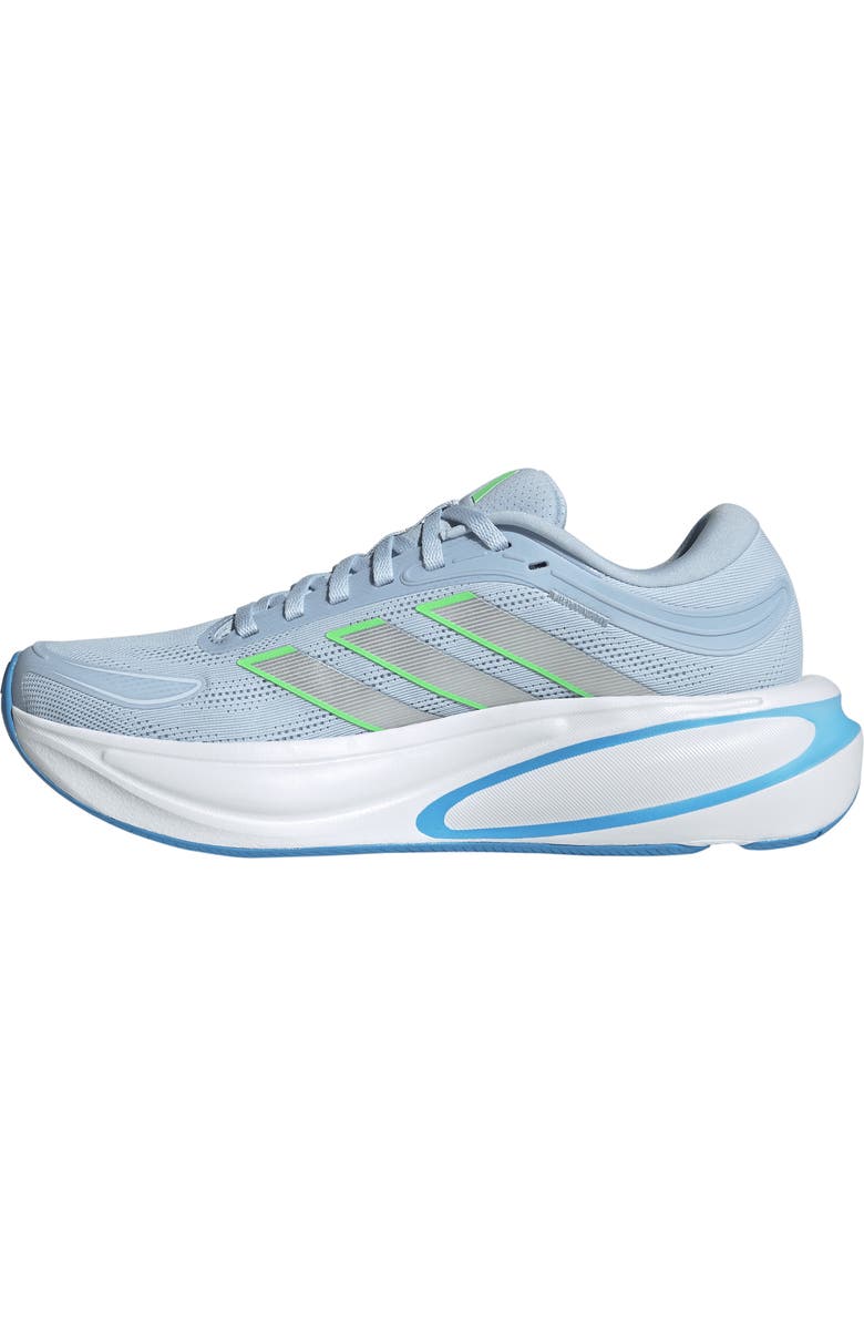adidas Response 2 Running Shoe, Alternate, color, Crystal Sky/ Silver/ Lime