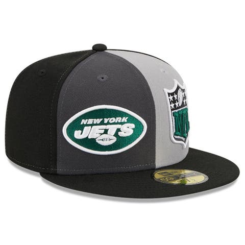 Men's New Era  Gray/Black New York Jets 2023 Sideline 59FIFTY Fitted Hat