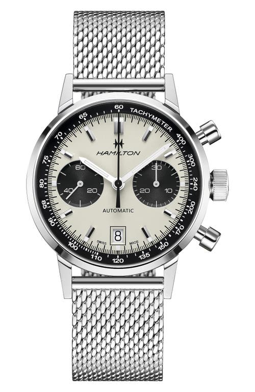 Hamilton American Classic Intra-matic Auto Chrono In White